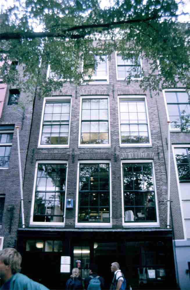 01 - Holanda - Amsterdam, casa de Anne Frank